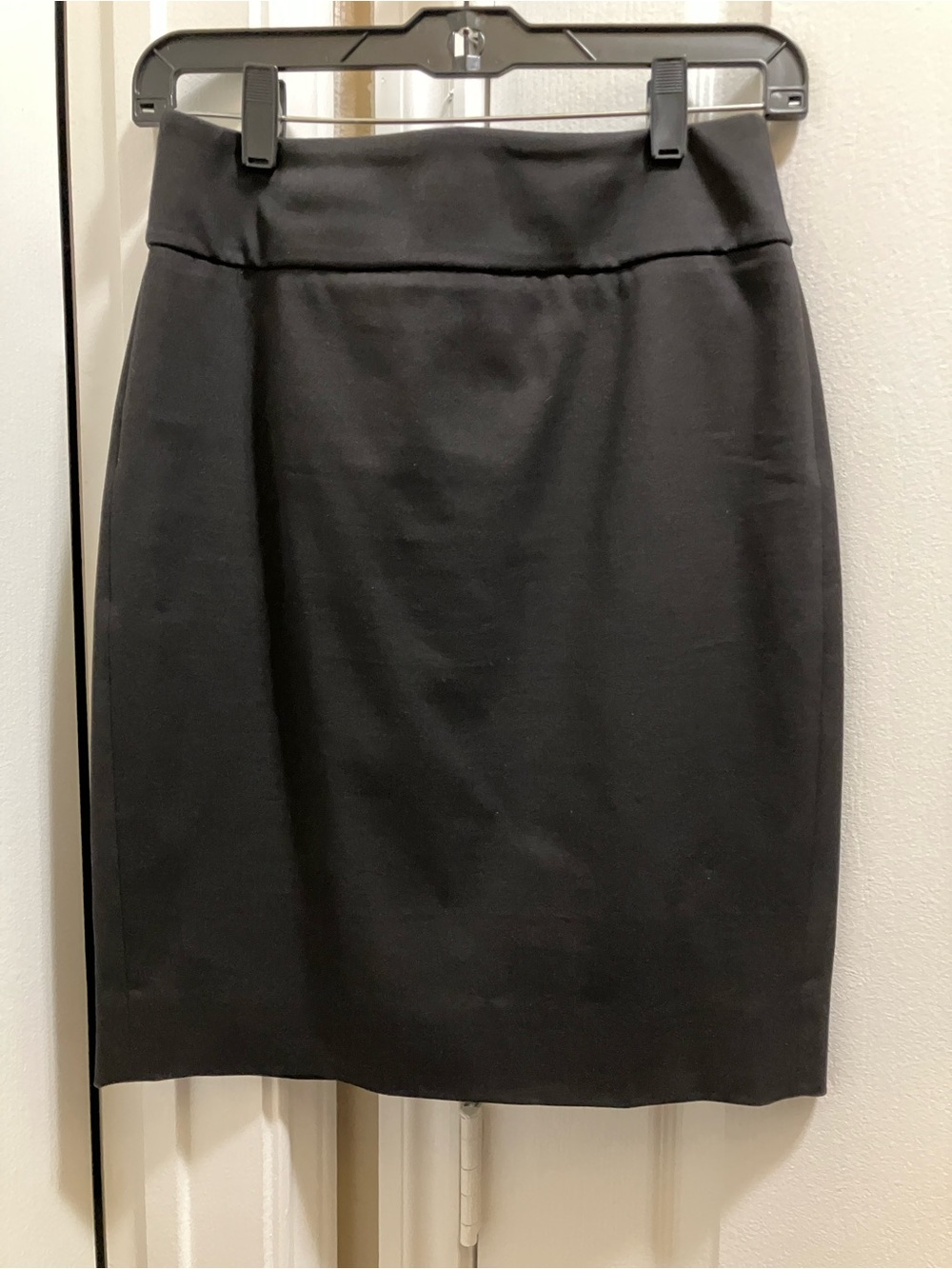 J Crew Classic Black Skirt - Women's Tailored Style fully lined.